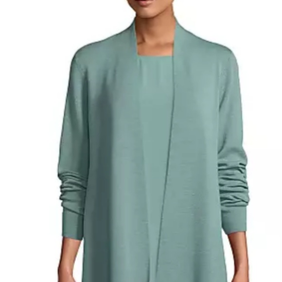 Eileen Fisher Sweaters - Eileen Fisher Wool Open Front Cardigan size PS